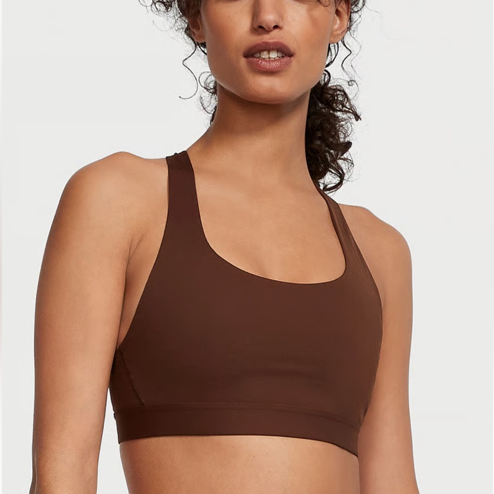 Victoria Secret- Flex Sports Bra in Brown , Size Small